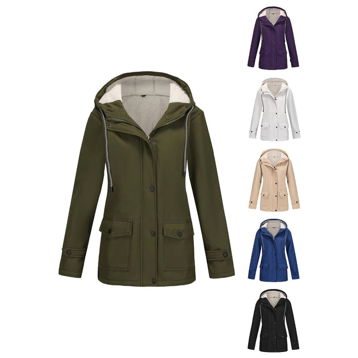 Dam Fashion outdoorjacka med fleece foder