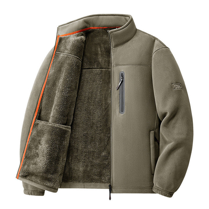 Herr Varm Fleece Jacka