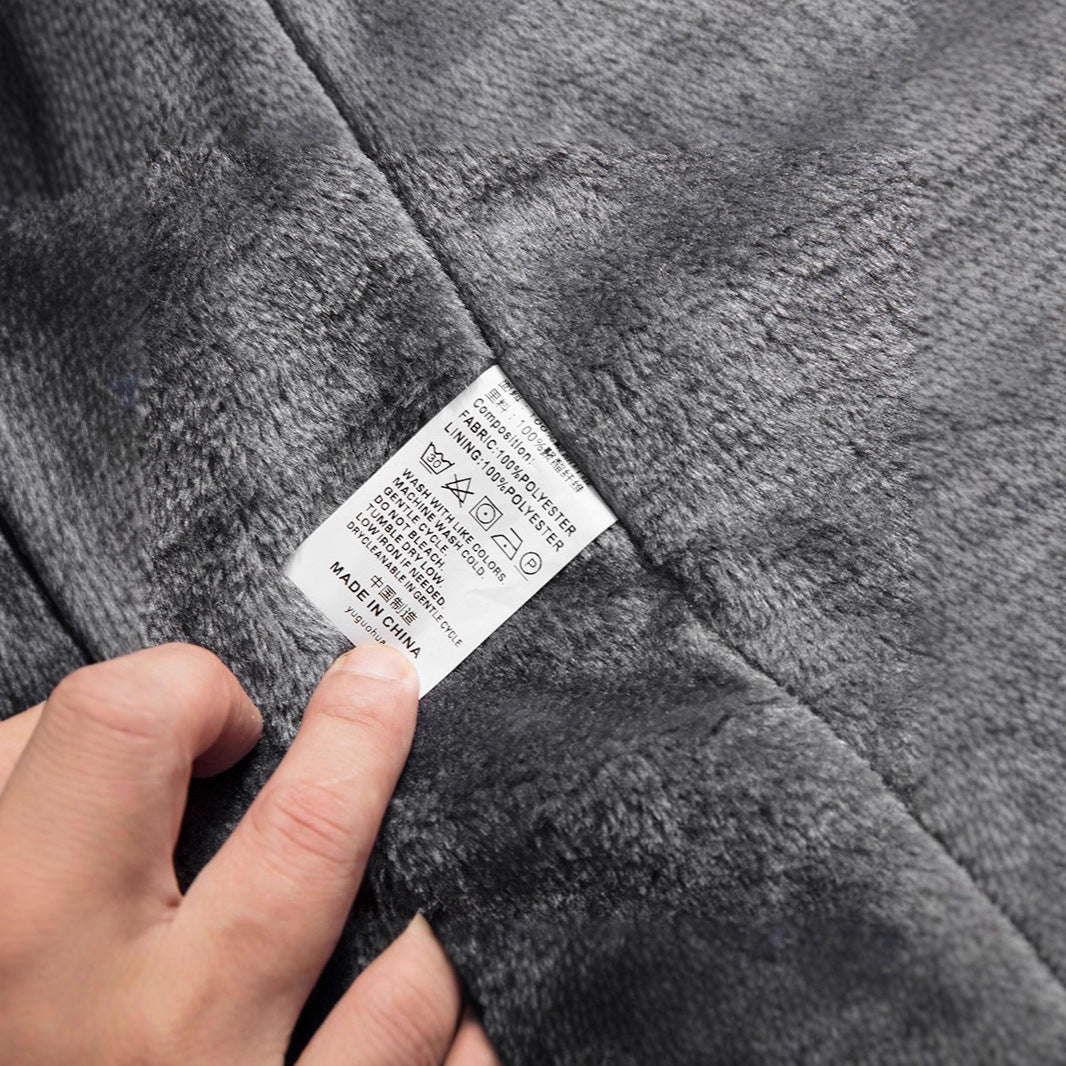 Herr Weatherproof Jacka med Huva med Värmande Teddy Fleece Foder och Concealed Fram Dragkedja