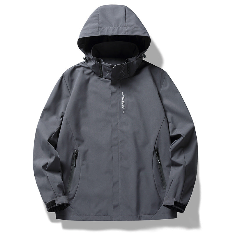 Dam three-lagerplagg softshell jacka med avtagbar fleece inner jacka
