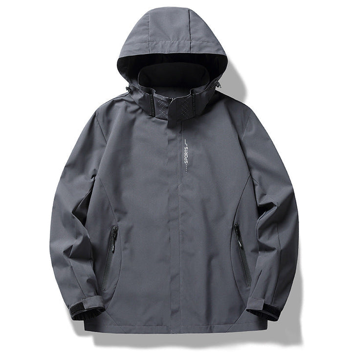 Dam three-lagerplagg softshell jacka med avtagbar fleece inner jacka