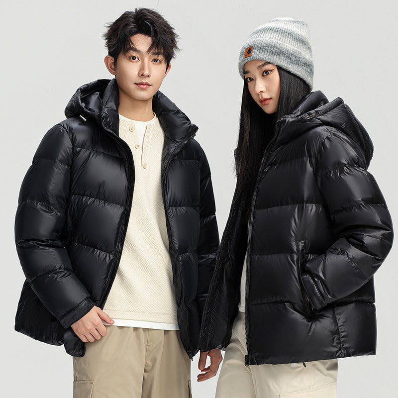 Unisex Dunjacka med Huva