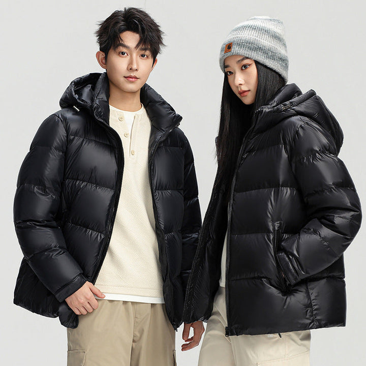 Unisex Dunjacka med Huva