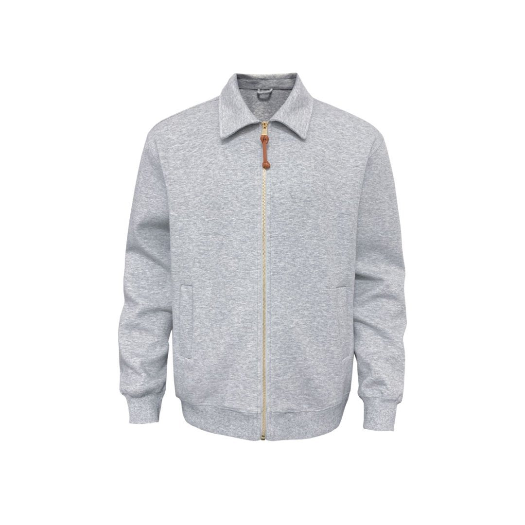 Herr Bekväm Zip-Up Sweat Jacka
