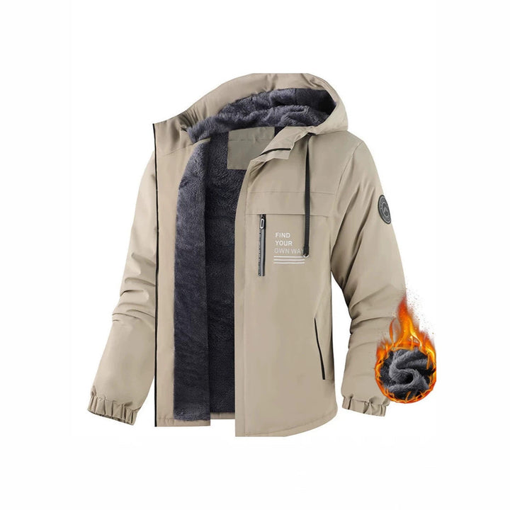Herr Vattenavvisande Fleece Jacka