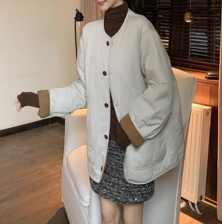 Dam bekväm oversize jacka