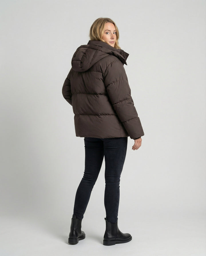 Oversize Dam pufferjacka