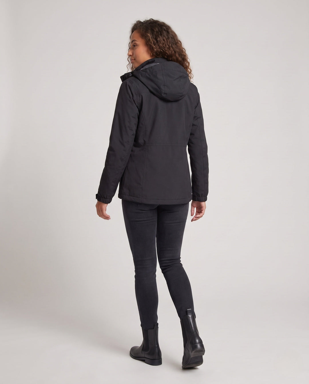 Dam Softshell Parka med Removable Fleece Väst, Vindtät och Andningsbar