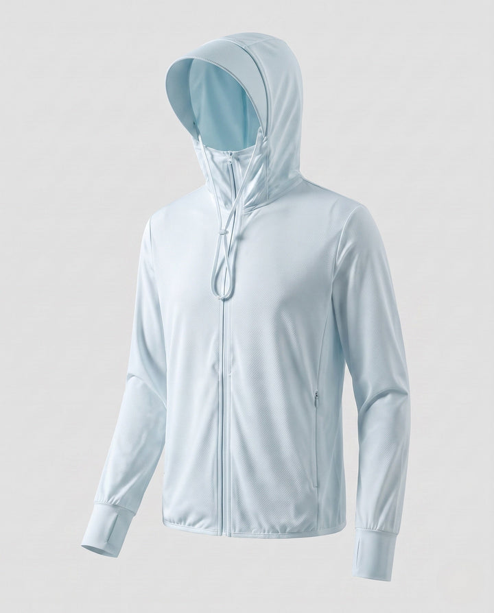 Dam lätt andningsbar outdoorjacka med reflective huva design