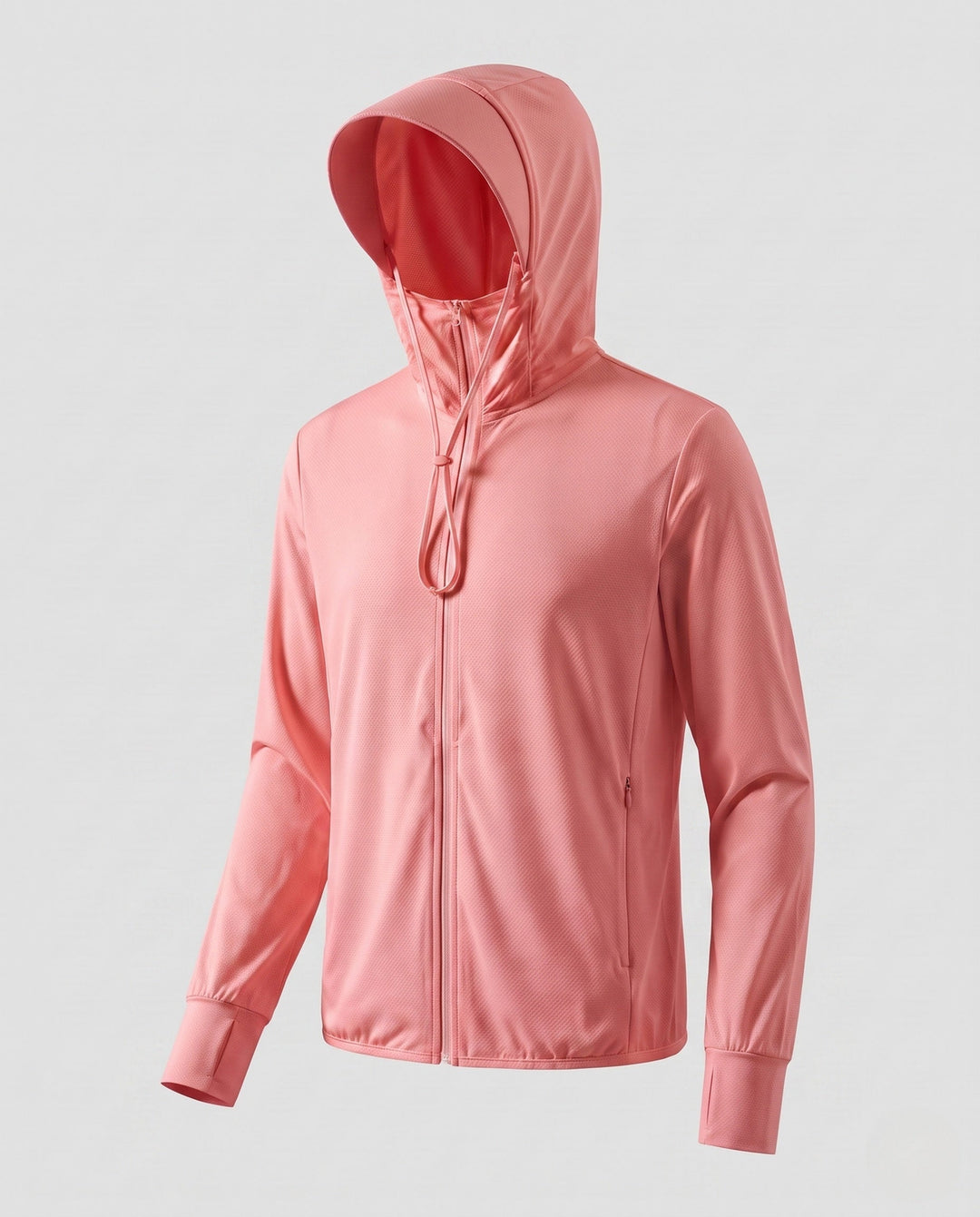Dam lätt andningsbar outdoorjacka med reflective huva design
