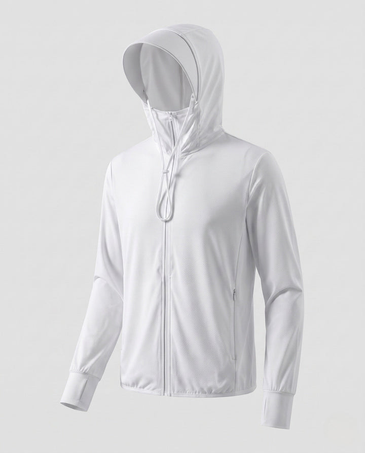 Dam lätt andningsbar outdoorjacka med reflective huva design