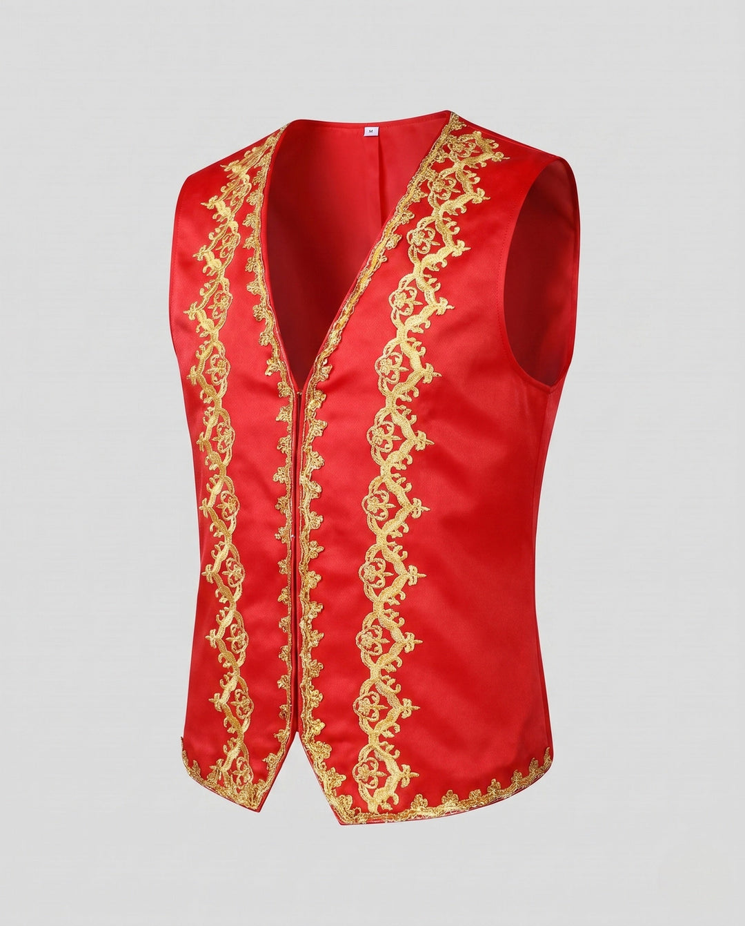 Dam elegant väst med intricate golden embellishments