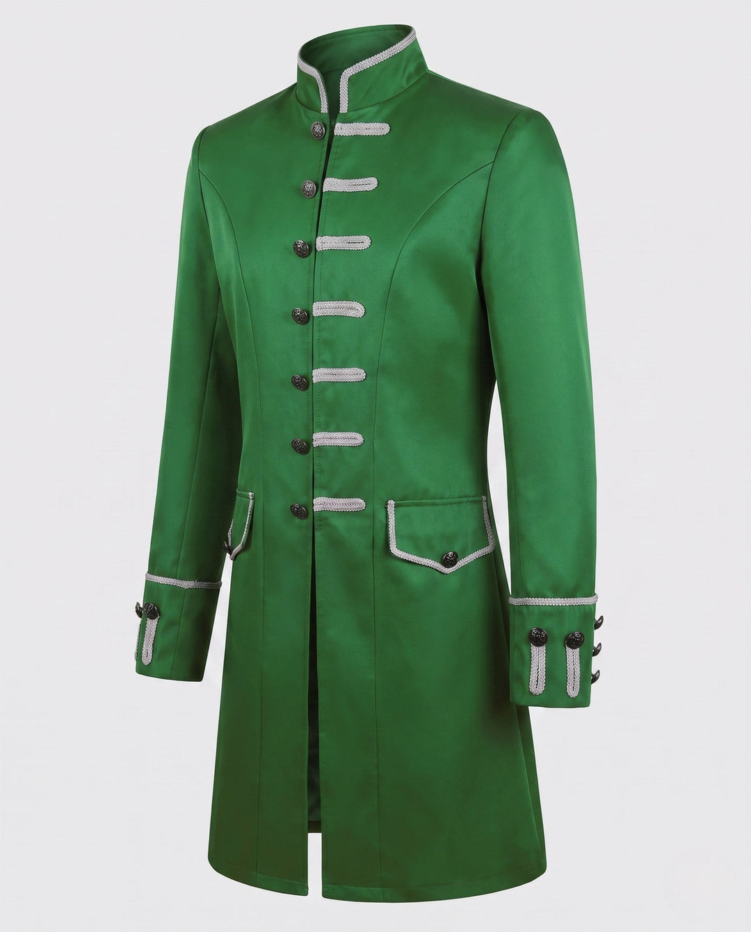 Dam elegant figursydd quiltad kappa med elaborate mönster
