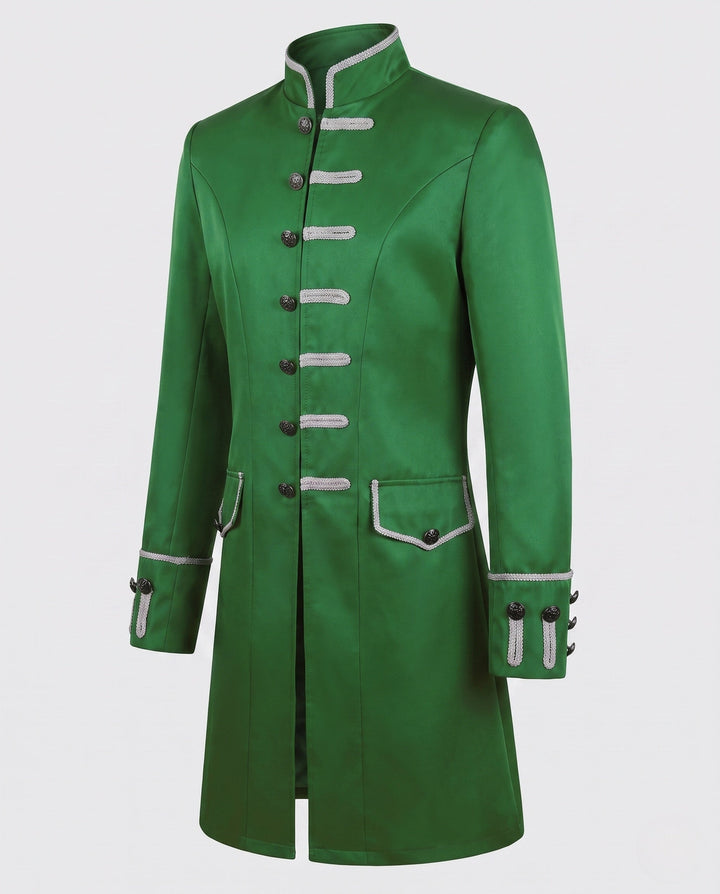 Dam elegant figursydd quiltad kappa med elaborate mönster