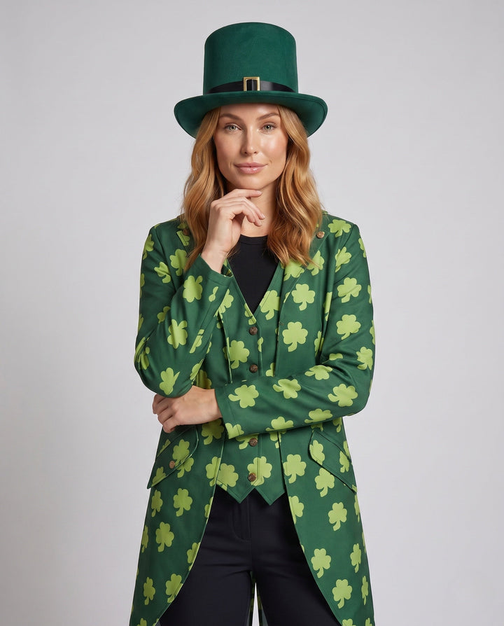 Dam costume jacka med clovers