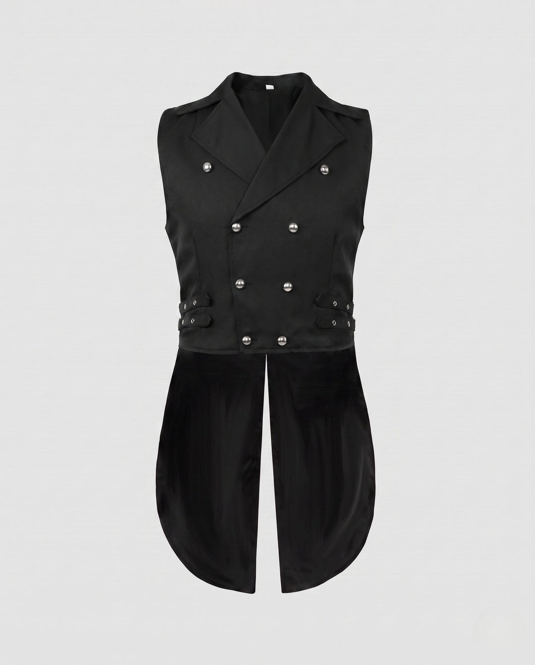 Dam stilren, elegant väst med luxurious embellishments och asymmetric skärning