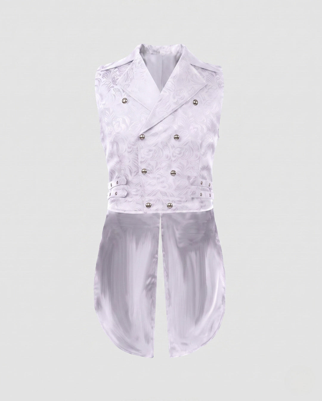 Dam stilren, elegant väst med luxurious embellishments och asymmetric skärning