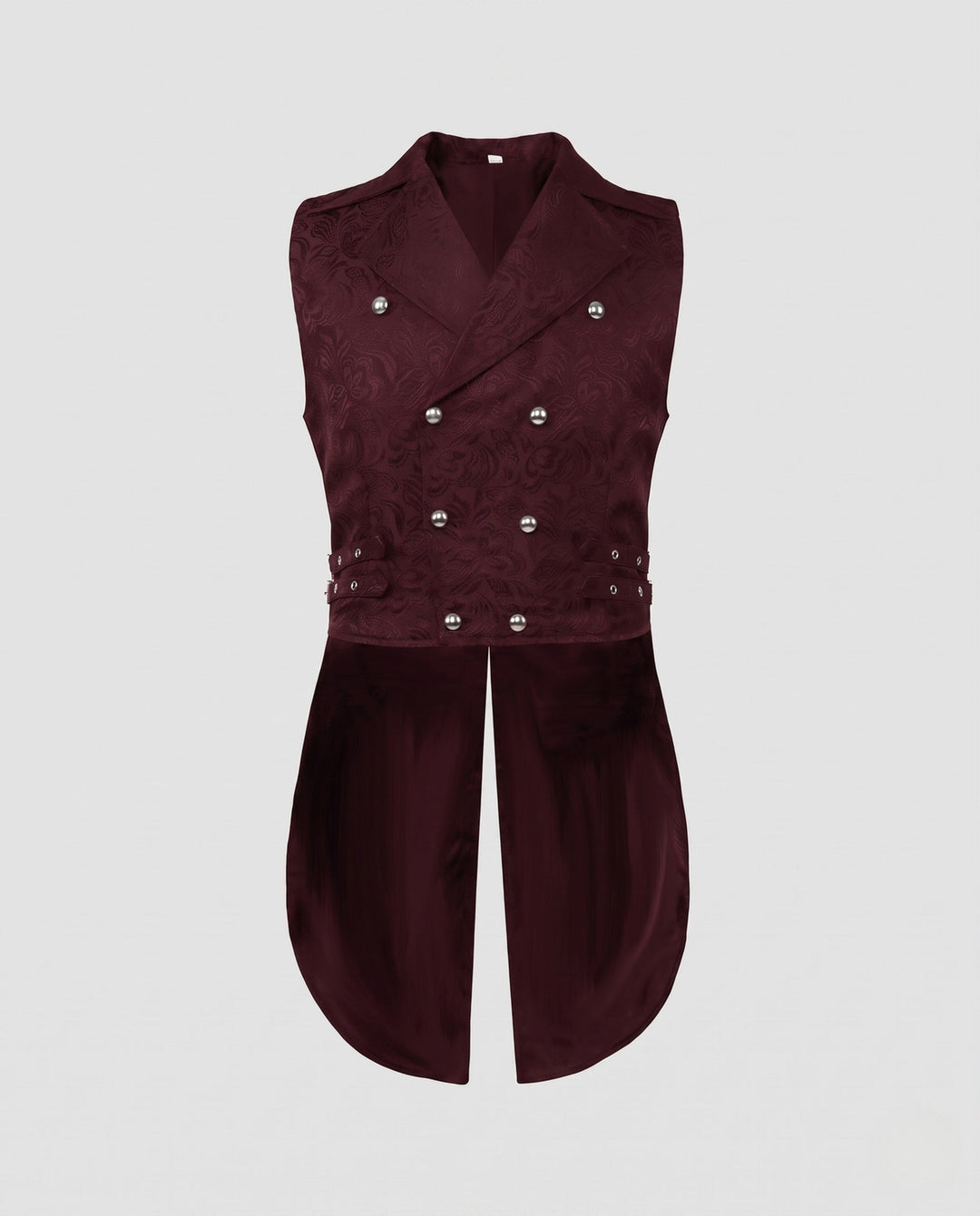 Dam stilren, elegant väst med luxurious embellishments och asymmetric skärning