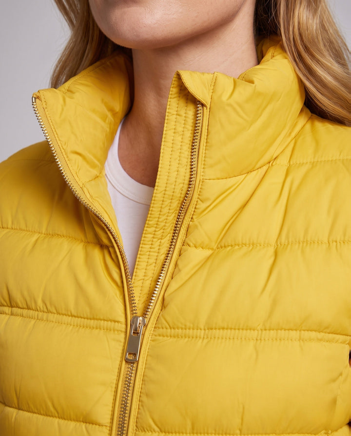 Dam Minimalistisk Kort Thermo Quiltad Jacka med Ergonomisk Huva, Tailored Seam Design och Vindtät Outer Shell