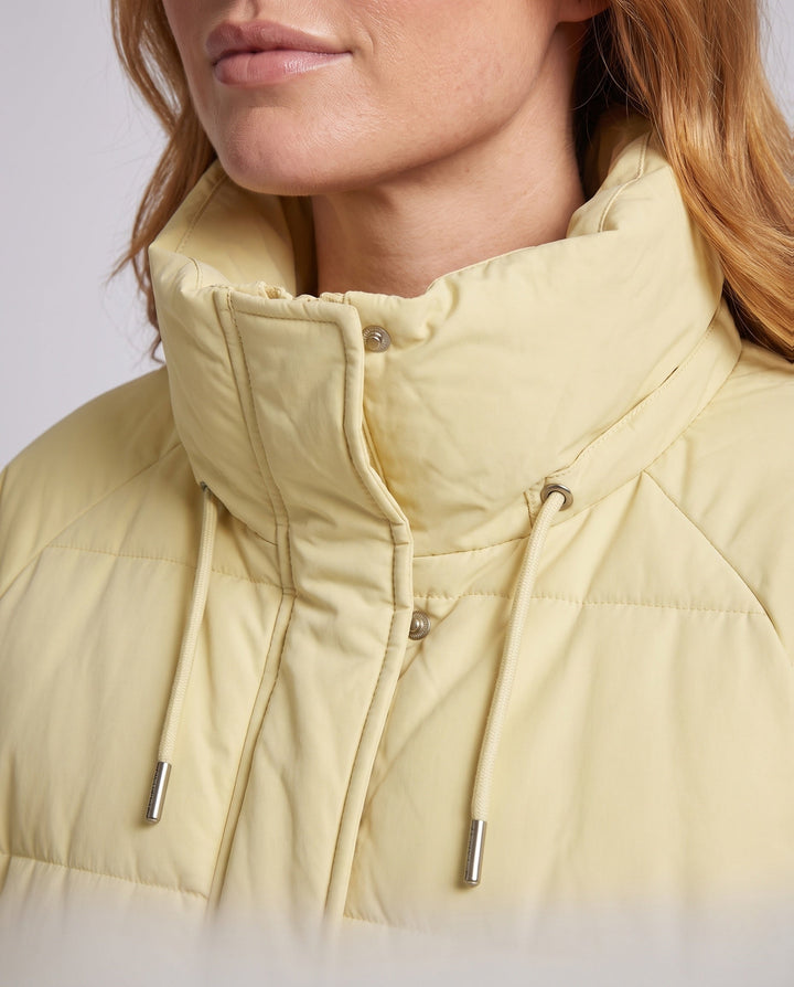 Dam Oversize Thermoparkas med Huva, Stora Lock Fickor, och Elastic Ärm Muddar