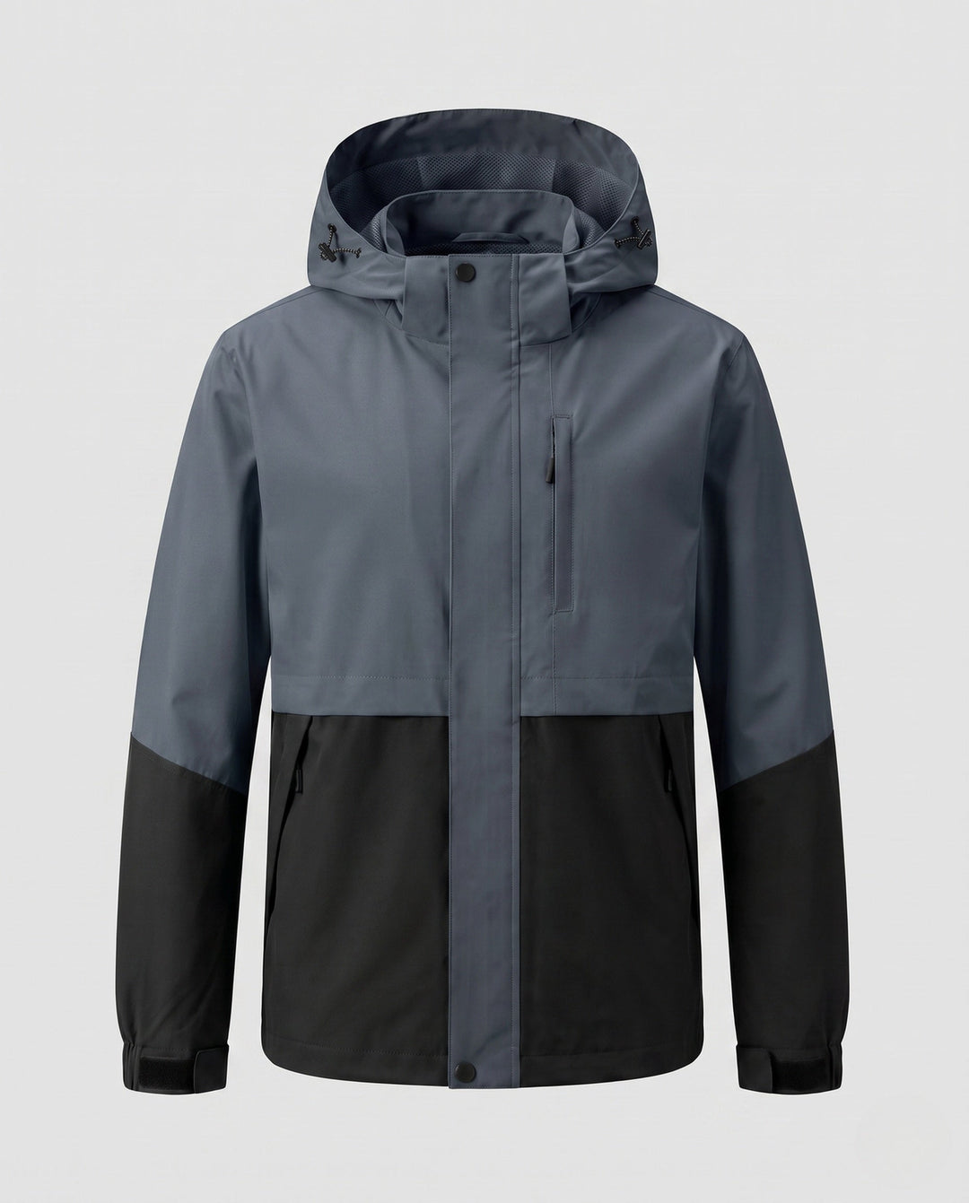 Unisex Two-Tone Softshelljacka med Huva, Vind och Vattenavvisande Outdoor Performance