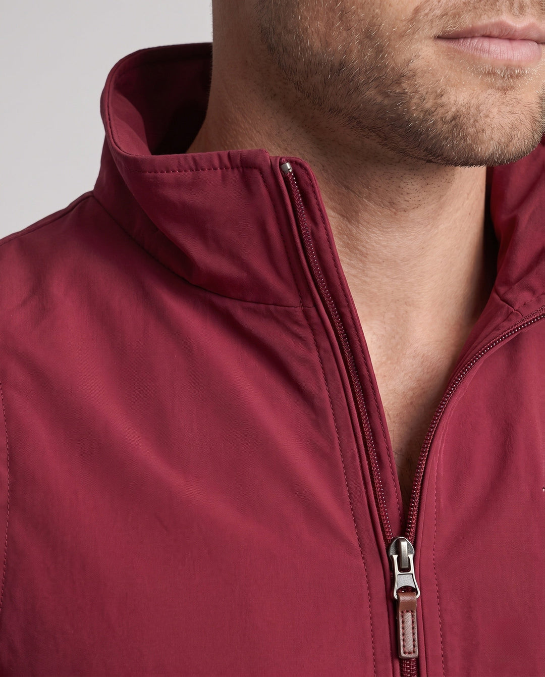 Herr Lätt Frilufts Softshell Väst med Ståkrage och Hel Dragkedja
