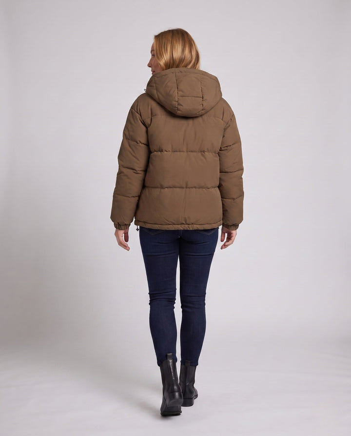 Dam Insulated vinterjacka med huva