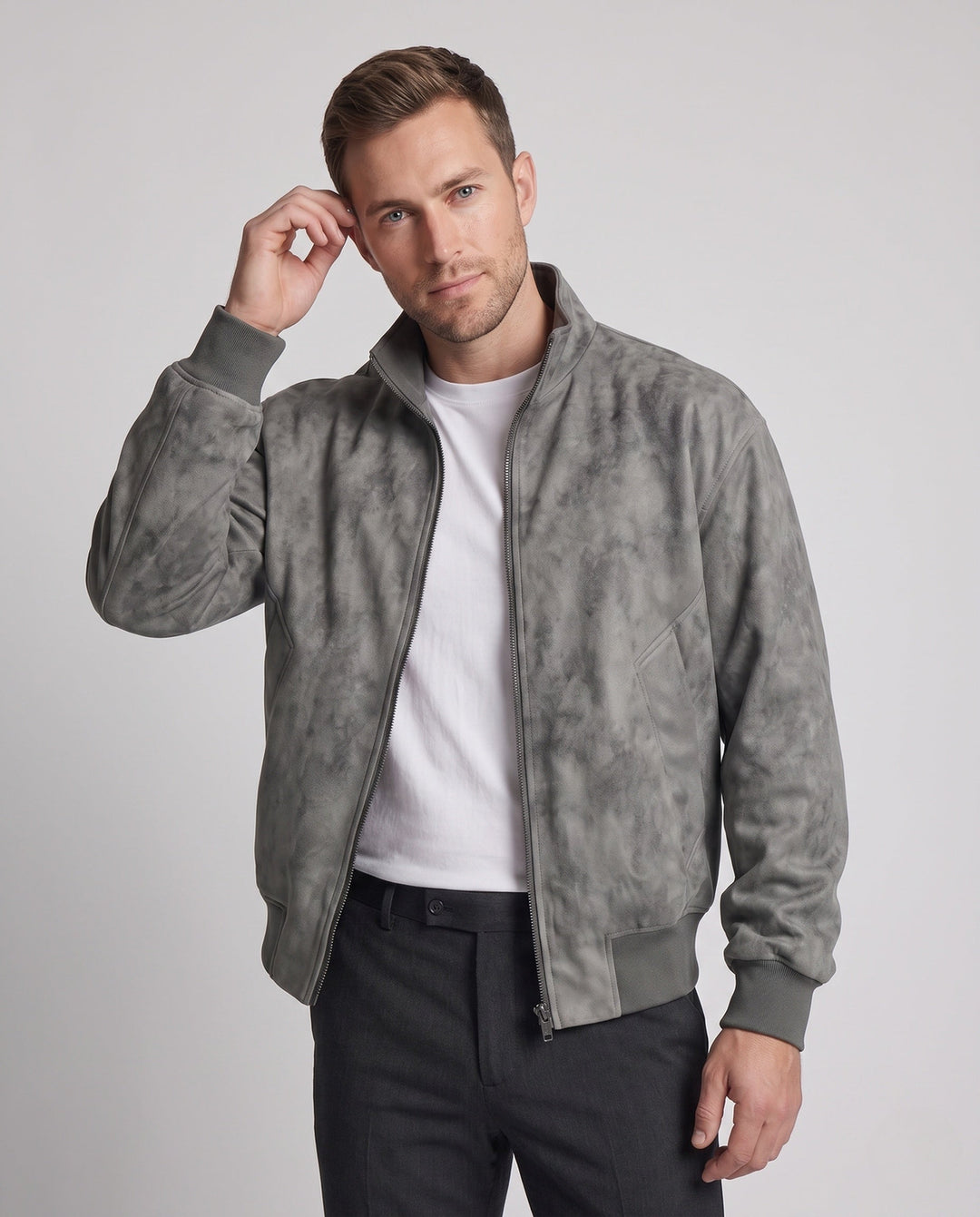 Herr Casual Quiltad Jacka