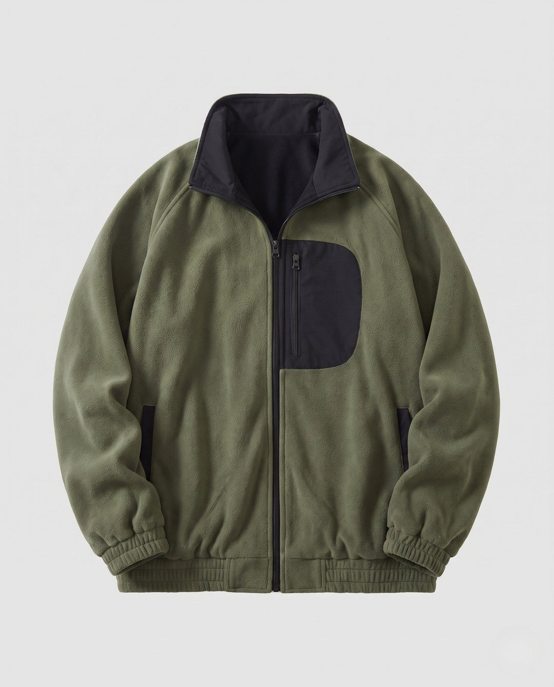 Herr Funktionell Fleece Jacka
