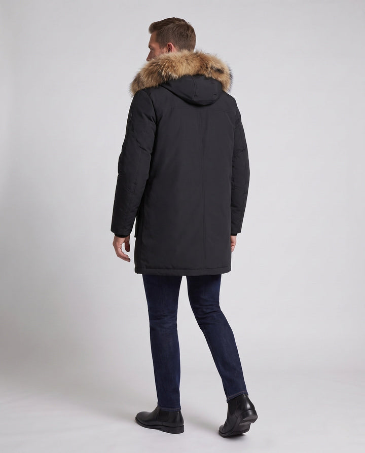 Herr Sportig Vinter Parkas Jacka