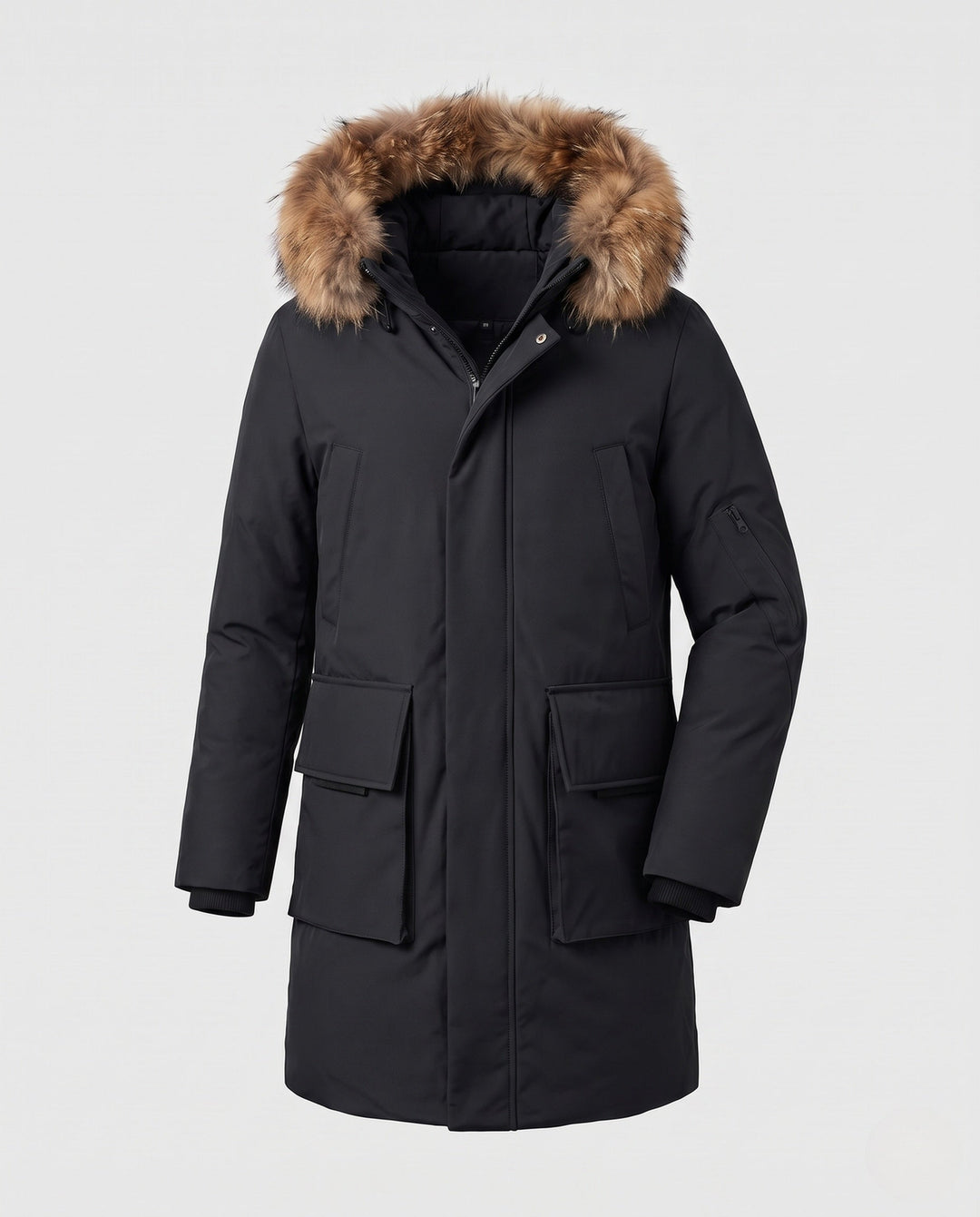 Herr Sportig Vinter Parkas Jacka