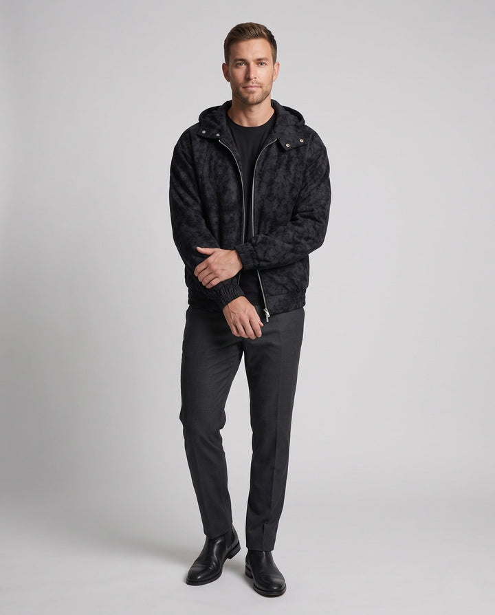 Men Trendy Fritid Jacka