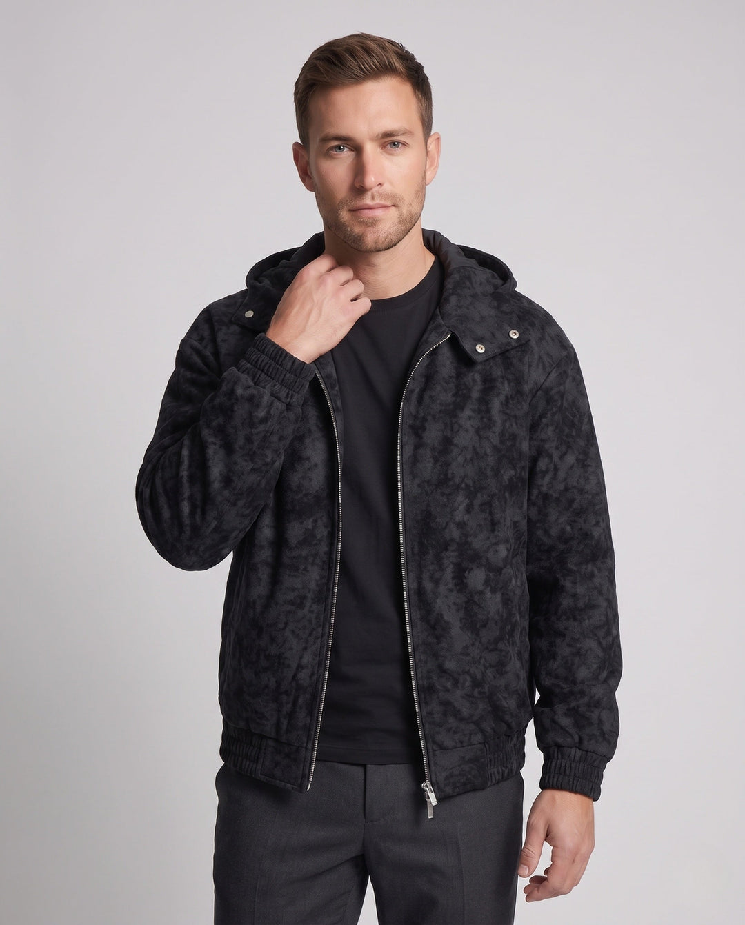 Men Trendy Fritid Jacka