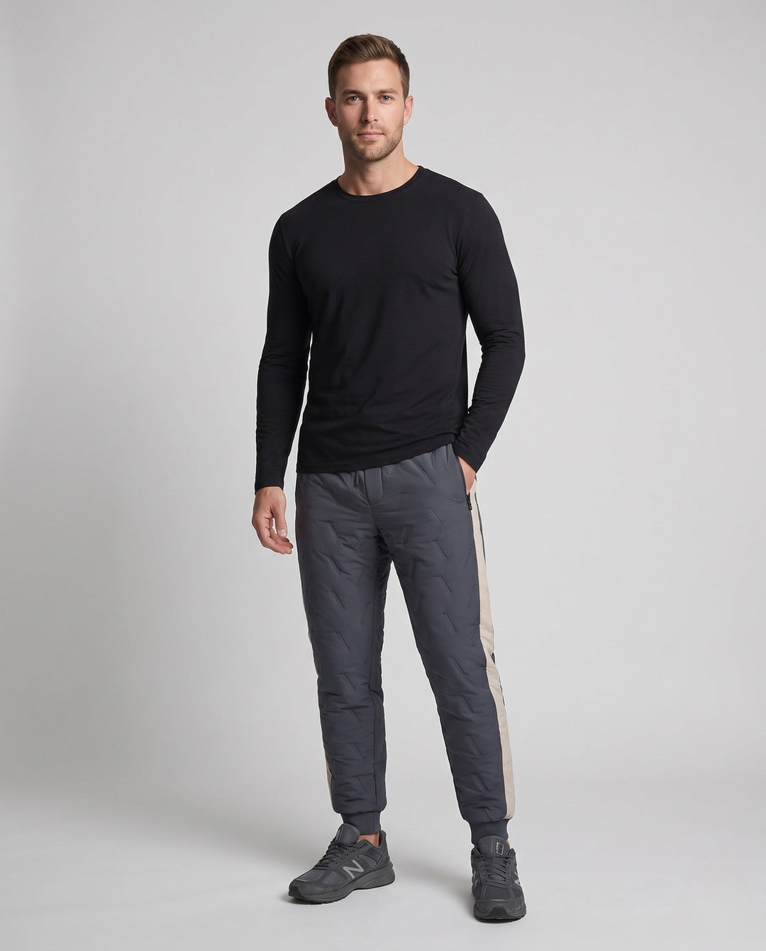 Herr Varm Fleece Fodrad Jacka