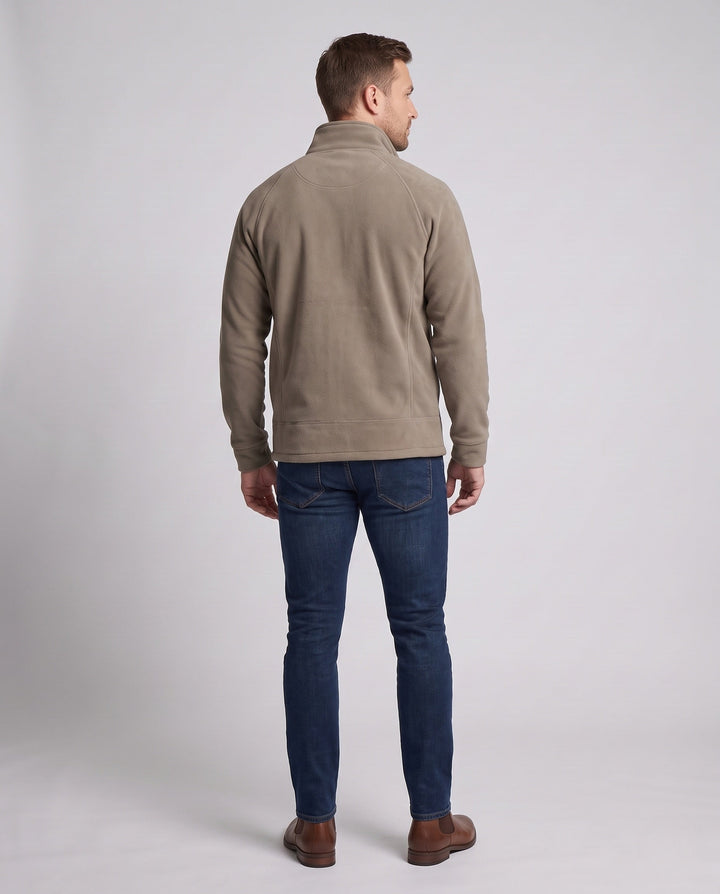 Herr Mjuk Fleece Jacka med Hög Krage 1787797216
