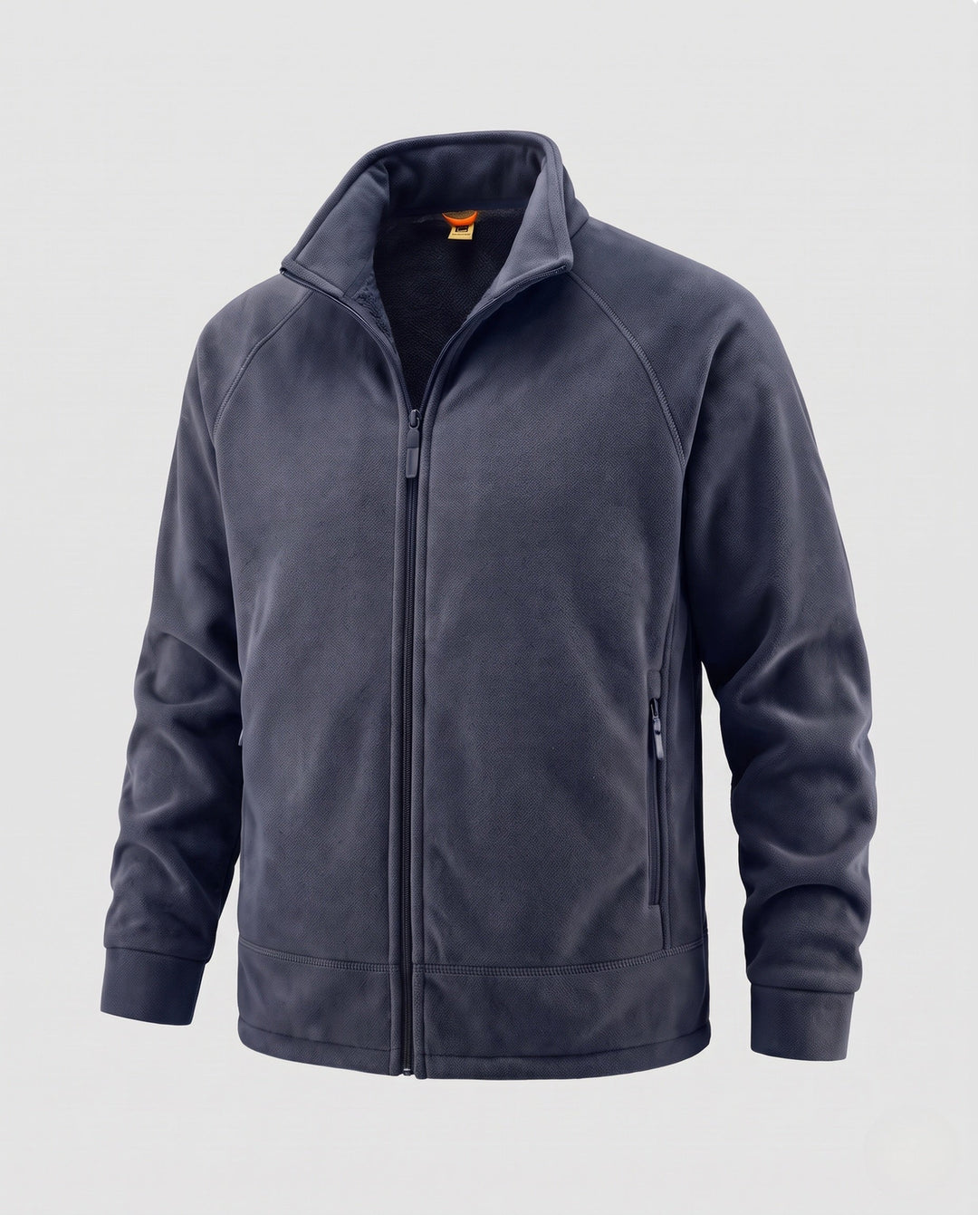 Herr Mjuk Fleece Jacka med Hög Krage 1787797216