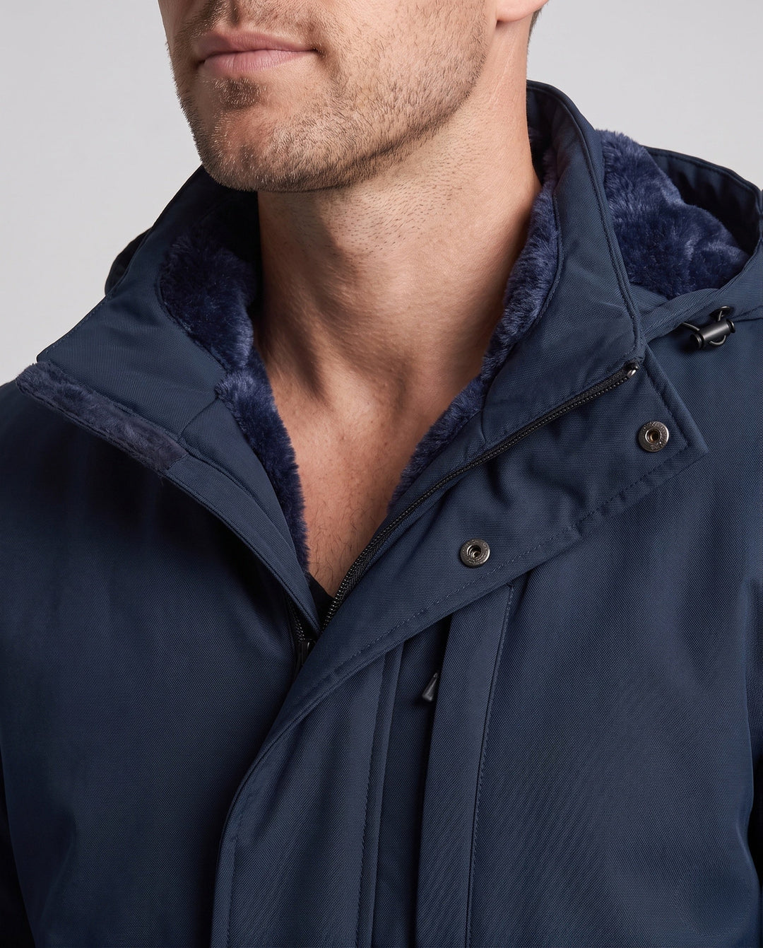 Herr Weatherproof Övergångs Jacka med Fleecefoder