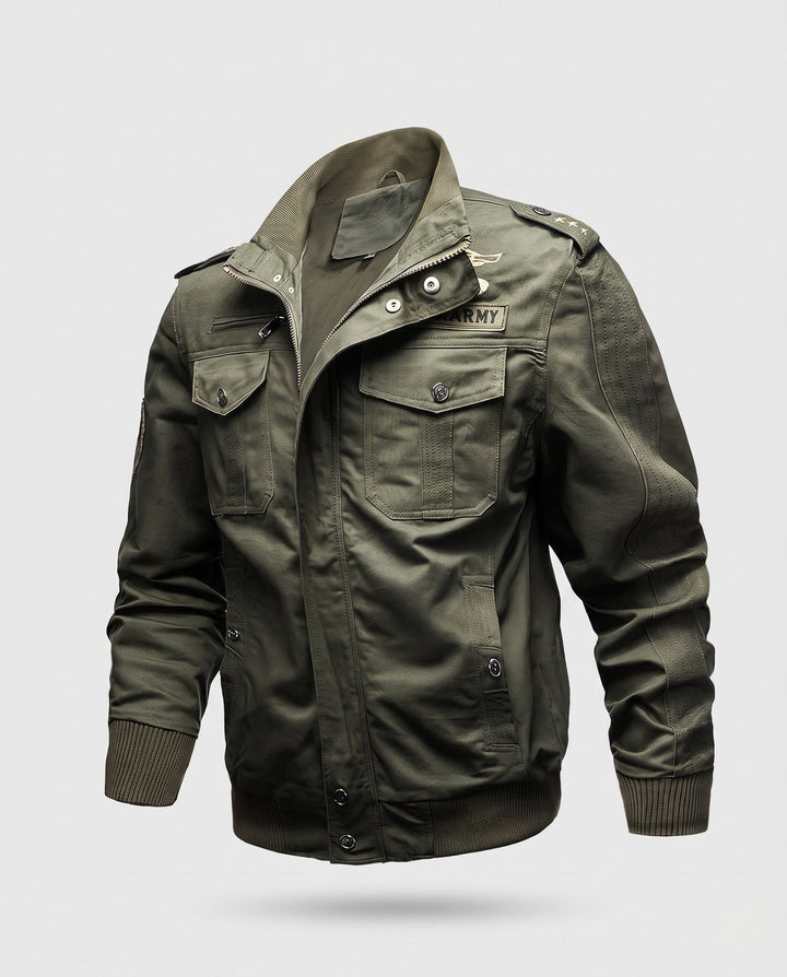 Herr Military-Inspired Utilityjacka