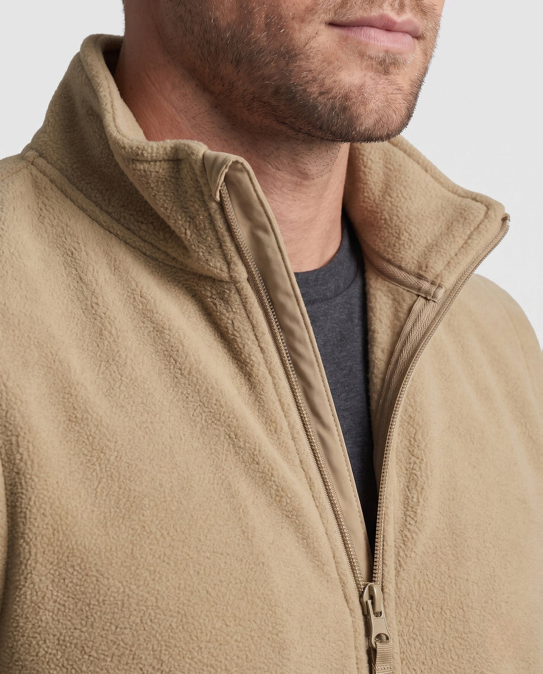 Herr Multifunctional Fleece Väst med Fickor