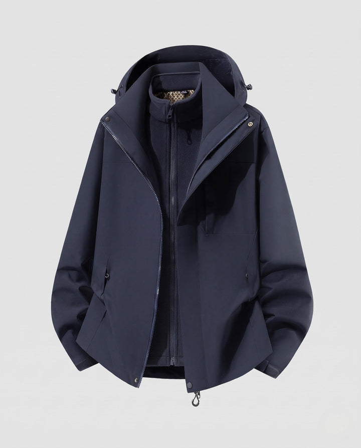 Dam Weatherproof utomhusjacka med hög krage