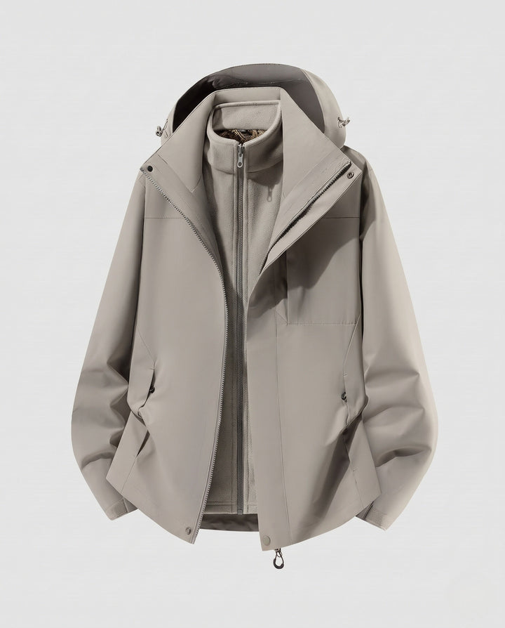 Dam Weatherproof utomhusjacka med hög krage