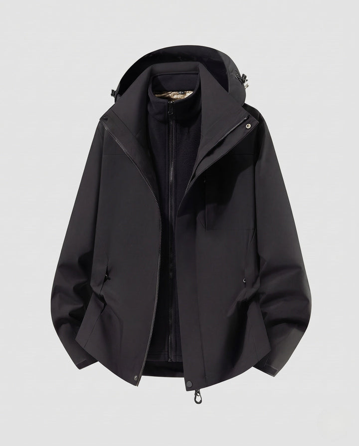 Dam Weatherproof utomhusjacka med hög krage