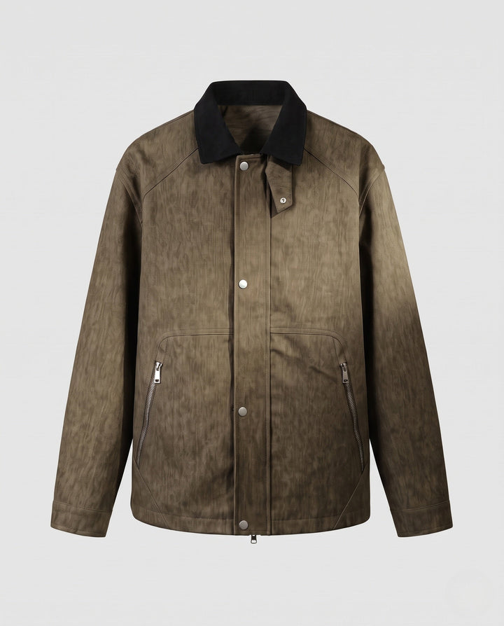 Herr Bekväm Jacka med Texturerad Finish