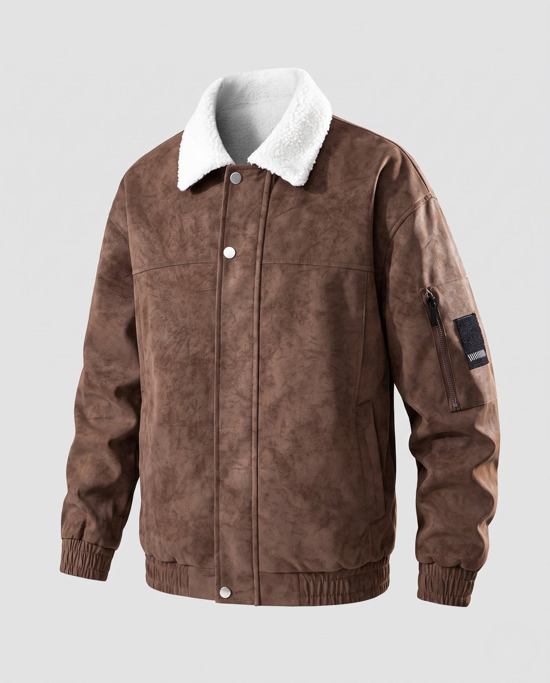 Herr Fleece Fodrad Vindjacka