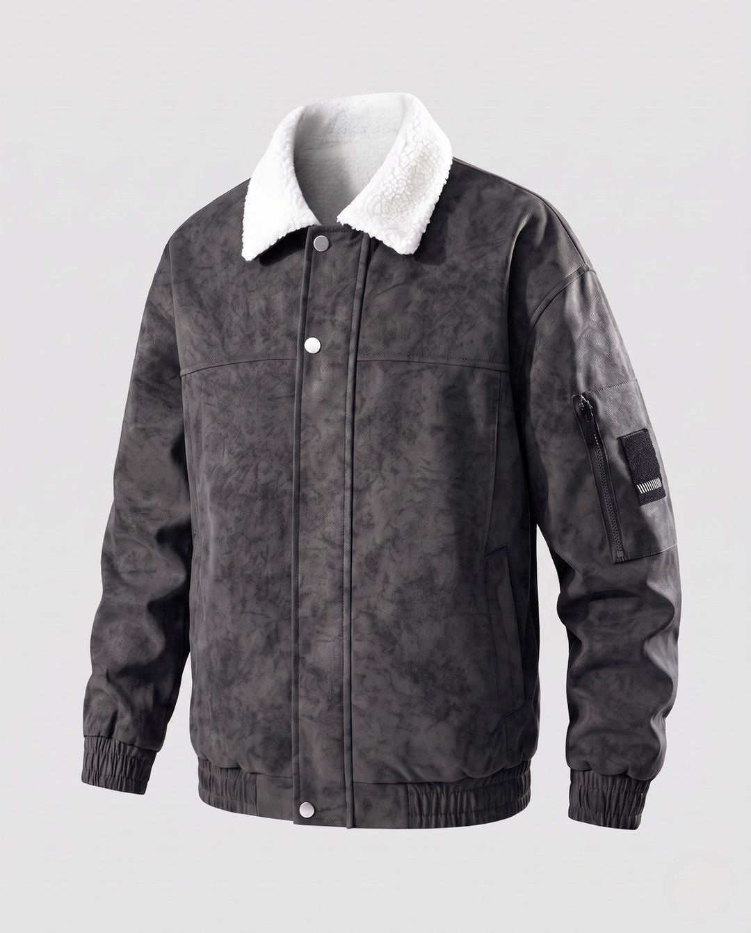 Herr Fleece Fodrad Vindjacka