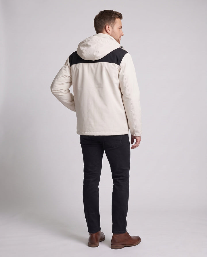 Herr Tvålagers Softshell‑allvädersjacka Mit Uttagbar Fleeceinnerjacka