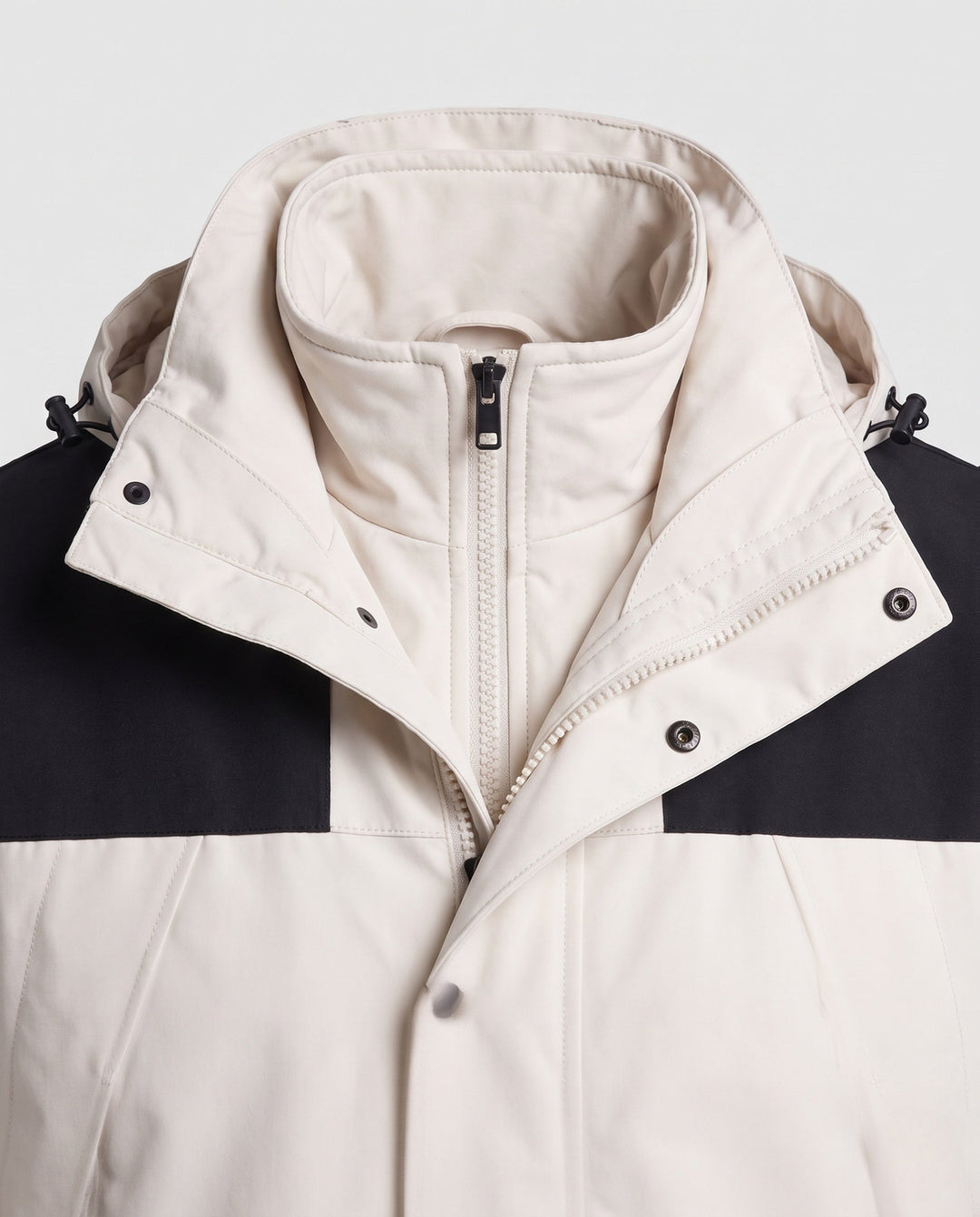 Herr Tvålagers Softshell‑allvädersjacka Mit Uttagbar Fleeceinnerjacka