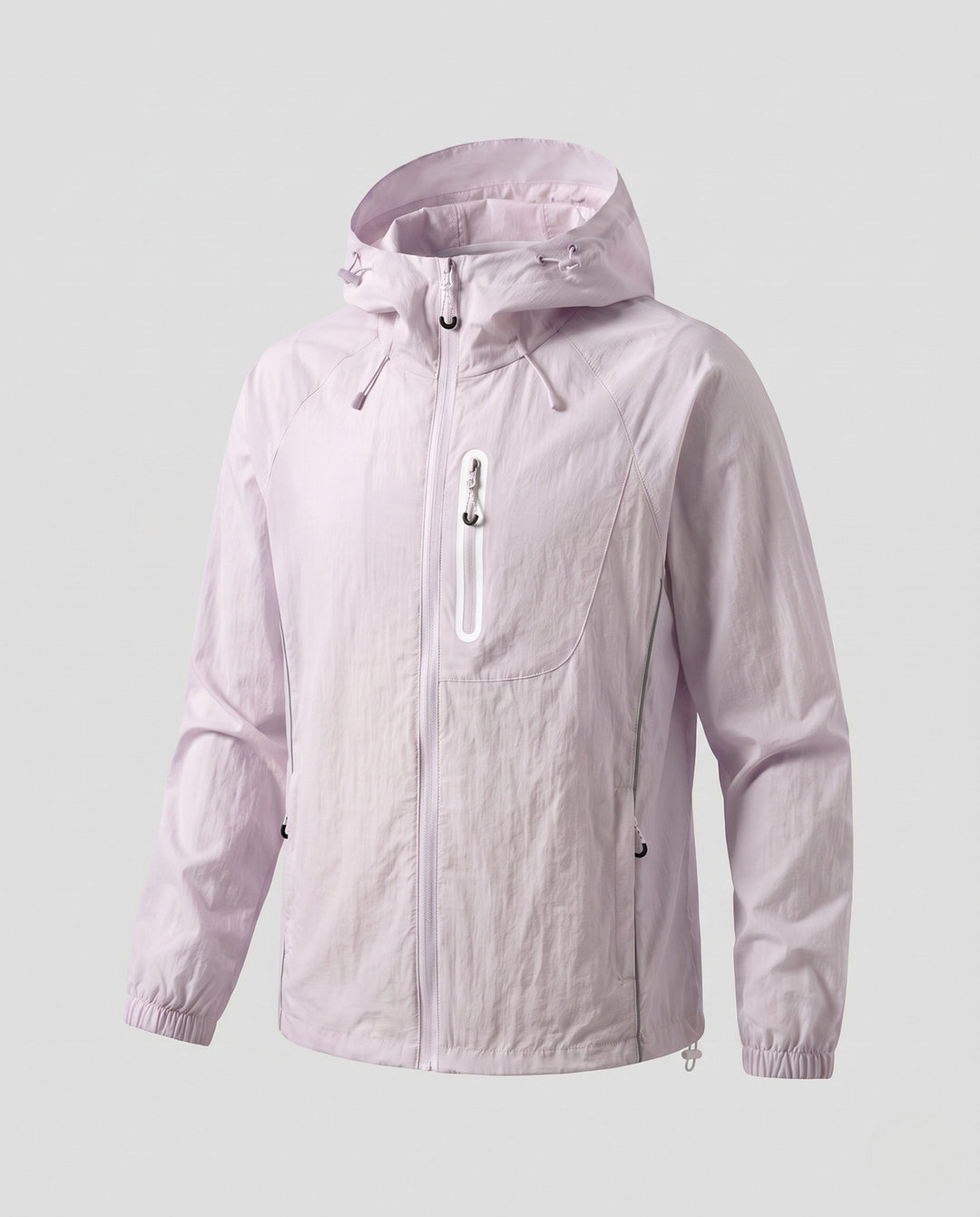 Unisex Leichte Wind- und Wasserabweisende Kapuzen-Übergangsjacke mit reflektierenden detaljer
