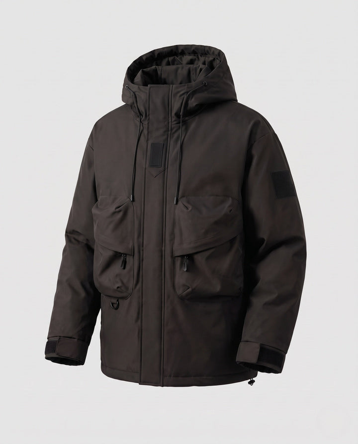 Herr Funktionell Utomhus Jacka med Generous Fickor