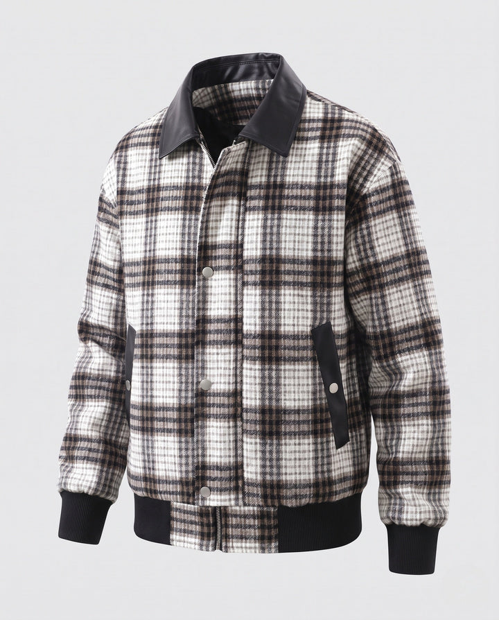Herr Fashion Checkered Jacka